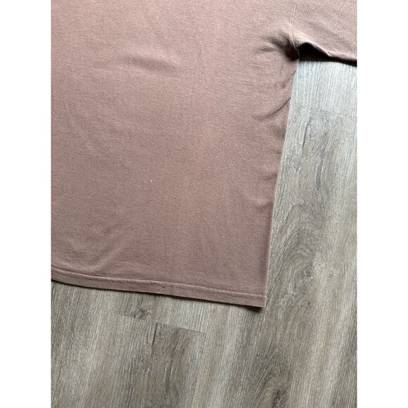 Vintage 90s Limp Bizkit Fred Durst Nu Metal Band Tee Rare Promo Brown Large - Picture 12 of 14